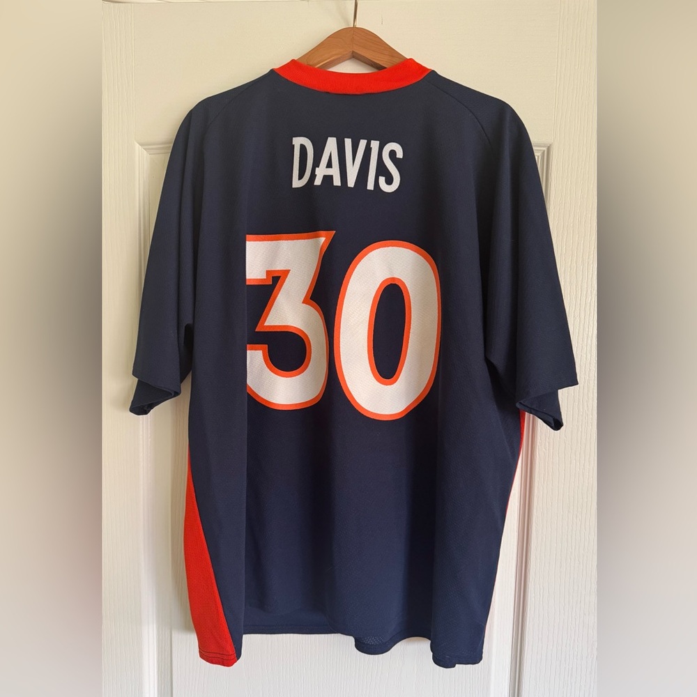 Denver Broncos Terrell Davis Football Jersey - Picture 2 of 3